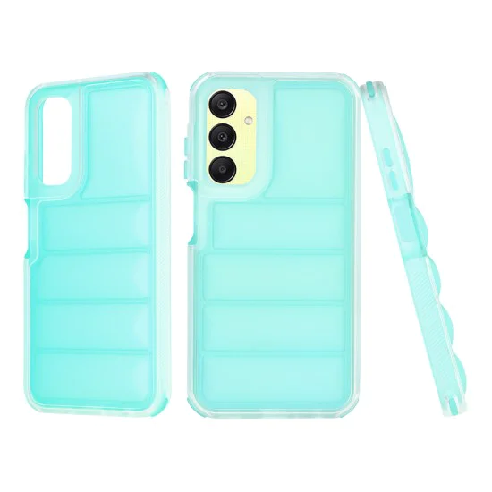 Калъф за Samsung Galaxy A25 5G - Wave Shield - Turquoise