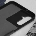 Калъф за Samsung Galaxy A25 5G - eFold Series - Тъмно син