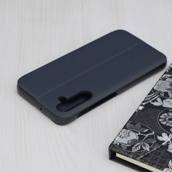 Калъф за Samsung Galaxy A25 5G - eFold Series - Тъмно син