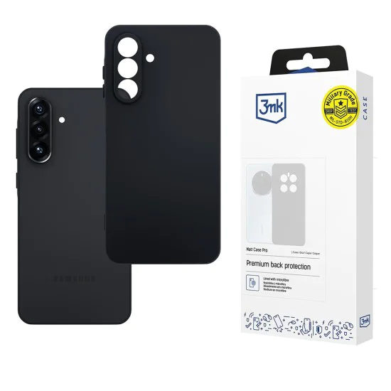 Калъф за Samsung Galaxy A26 5G - 3mk - Matt Case - Черен