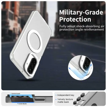 Калъф за Samsung Galaxy A26 5G - CandyCase MagSafe - Бял