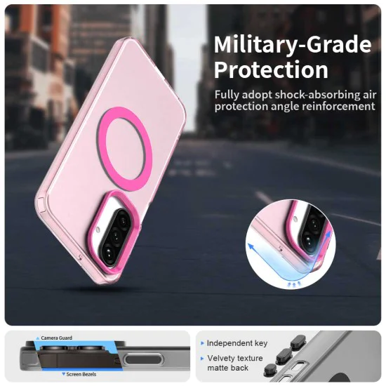 Калъф за Samsung Galaxy A26 5G - CandyCase MagSafe - Розов