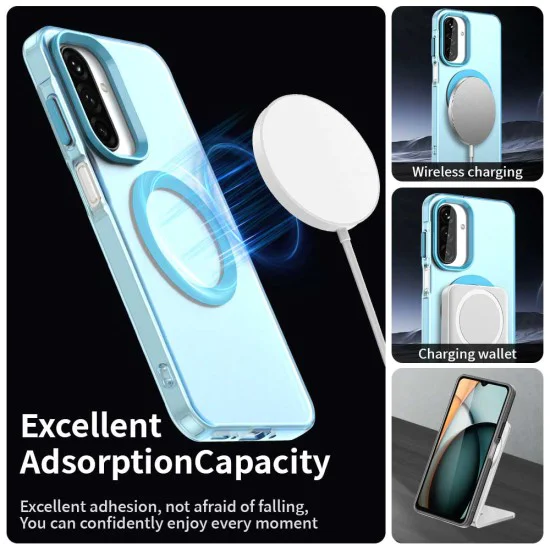 Калъф за Samsung Galaxy A26 5G - CandyCase MagSafe - син