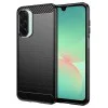 Калъф за Samsung Galaxy A26 5G - Carbon Silicone - Черен