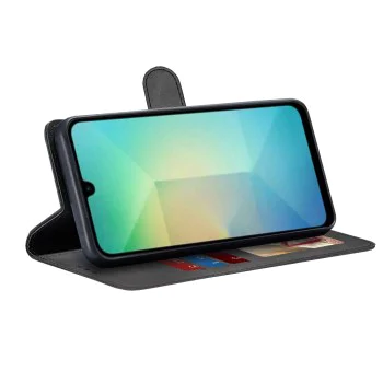Калъф за Samsung Galaxy A26 5G - Дневник - Черен