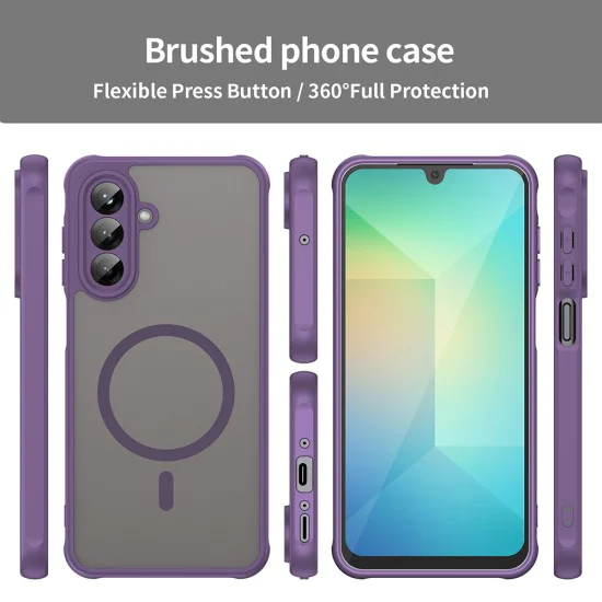 Калъф за Samsung Galaxy A26 5G - HaloFrost II MagSafe - Лилав
