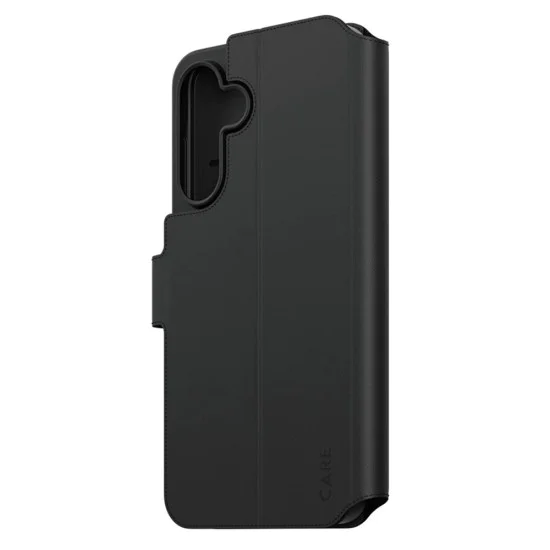 Калъф за Samsung Galaxy A26 5G - PanzerGlass® - Калъф-портфейл с функция CARE и стойка - Черен