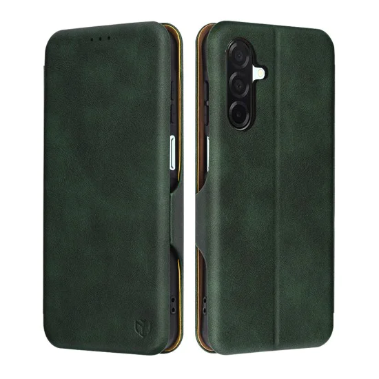Калъф за Samsung Galaxy A26 5G - Safe Wallet Plus - Зелен