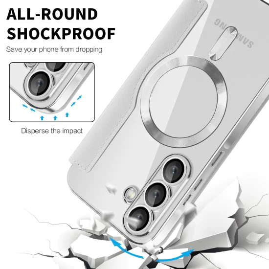 Калъф за Samsung Galaxy A26 5G - SmartMag Book Case - Сив