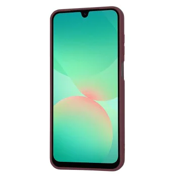 Калъф за Samsung Galaxy A26 5G - SoftFlex - Plum Red