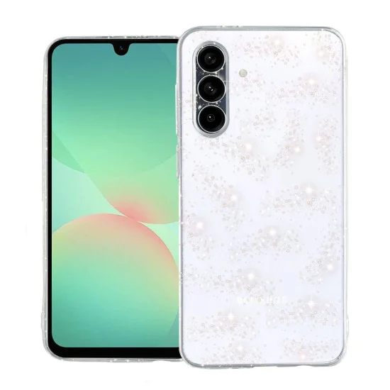 Калъф за Samsung Galaxy A26 5G - SparkleSkin Series - Clear