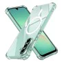 Калъф за Samsung Galaxy A26 5G - Techsuit - Удароустойчив Clear Silicone MagSafe - Прозрачен