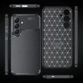 Калъф за Samsung Galaxy A27 5G - CarbonFiber - Techsuit - Черен