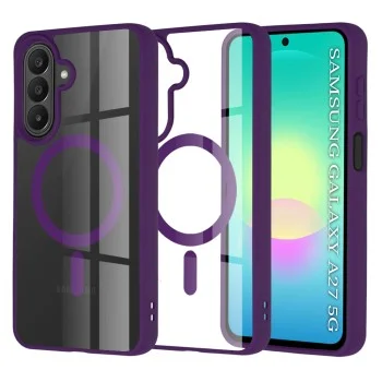 Калъф за Samsung Galaxy A27 5G - MagSafe Pro - Techsuit - Лилав