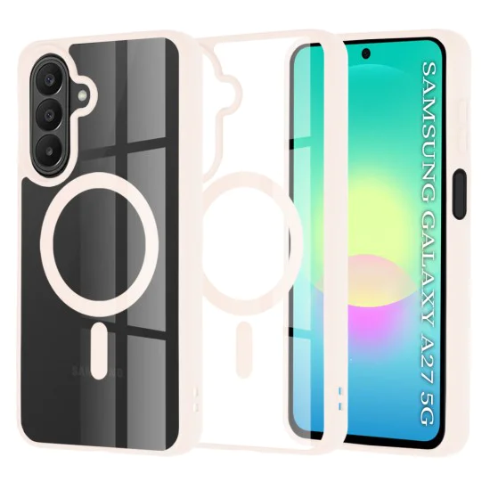 Калъф за Samsung Galaxy A27 5G - MagSafe Pro - Techsuit - Розов (Nude Pink)