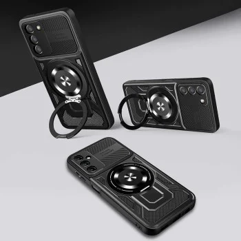Калъф за Samsung Galaxy A27 5G - RuggedCam - Techsuit - Черен