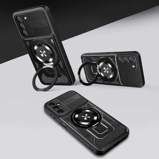 Калъф за Samsung Galaxy A27 5G - RuggedCam - Techsuit - Лилав