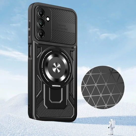 Калъф за Samsung Galaxy A27 5G - RuggedCam - Techsuit - Лилав