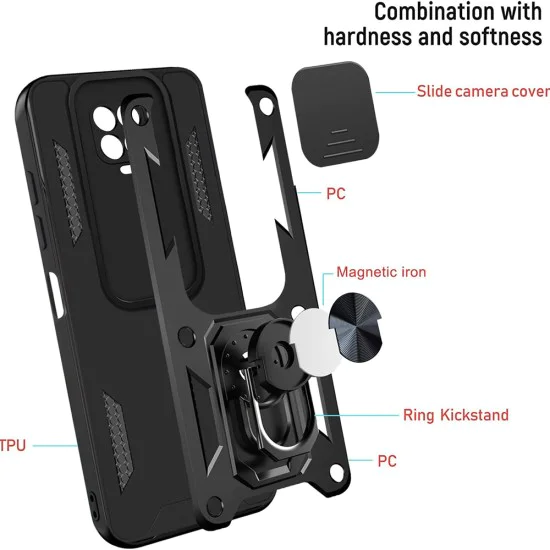 Калъф за Samsung Galaxy A30s / A50 / A50s - CamShield Series - черен