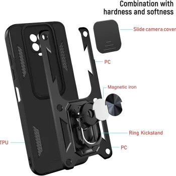 Калъф за Samsung Galaxy A30s / A50 / A50s - CamShield Series - черен