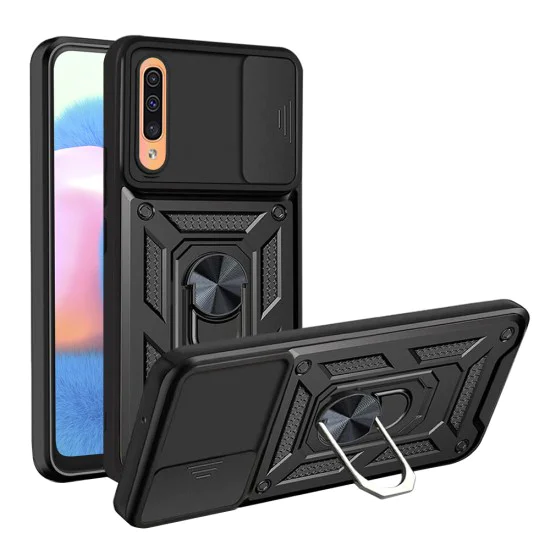 Калъф за Samsung Galaxy A30s / A50 / A50s - CamShield Series - черен