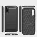 Калъф за Samsung Galaxy A30s / A50 / A50s - Carbon Silicone - Черен