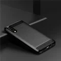 Калъф за Samsung Galaxy A30s / A50 / A50s - Carbon Silicone - Черен