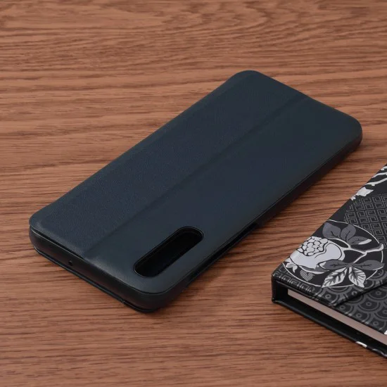 Калъф за Samsung Galaxy A30s / A50 / A50s - серия eFold - тъмно син