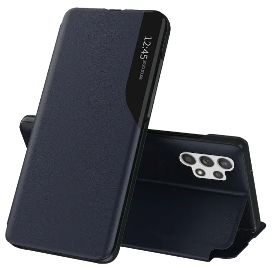 Калъф за Samsung Galaxy A32 4G - eFold Series - Тъмно син
