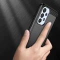 Калъф за Samsung Galaxy A33 5G - Carbon Silicone - Черен