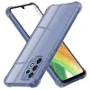 Калъф за Samsung Galaxy A33 5G - Techsuit - Удароустойчив Clear Silicone - Опушено Черен
