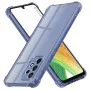 Калъф за Samsung Galaxy A33 5G - Techsuit - Удароустойчив Clear Silicone - Опушено Черен