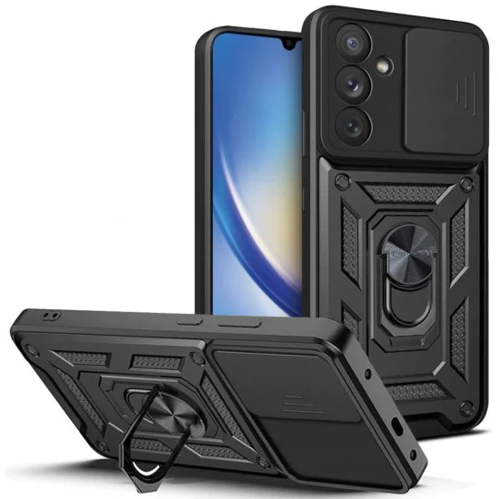 Калъф за Samsung Galaxy A34 5G - CamShield Series - черен