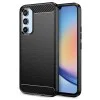 Калъф за Samsung Galaxy A34 5G - Carbon Silicone - Черен