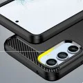 Калъф за Samsung Galaxy A34 5G - Carbon Silicone - Черен
