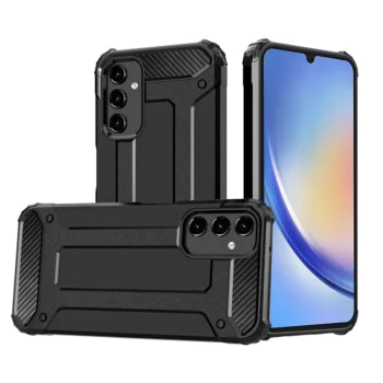 Калъф за Samsung Galaxy A34 5G - Hybrid Armor - Черен