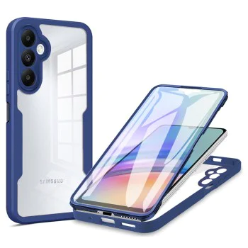 Калъф за Samsung Galaxy A34 5G + Протектор - ColorVerse 360 ​​Series - Син
