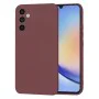 Калъф за Samsung Galaxy A34 5G - Techsuit - SoftFlex - Сливово червен