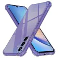 Калъф за Samsung Galaxy A34 5G - Techsuit - Удароустойчив Clear Silicone - Опушено Черен