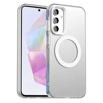 Калъф за Samsung Galaxy A35 5G - CandyCase MagSafe - Бял