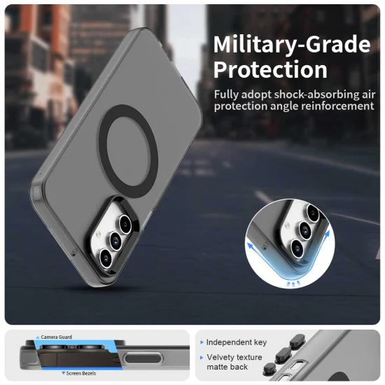 Калъф за Samsung Galaxy A35 5G - CandyCase MagSafe - черен