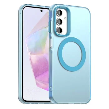 Калъф за Samsung Galaxy A35 5G - CandyCase MagSafe - син