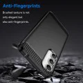 Калъф за Samsung Galaxy A35 5G - Carbon Silicone - Черен