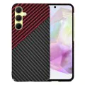 Калъф за Samsung Galaxy A35 5G - Carbonite FiberShell - Red Vortex