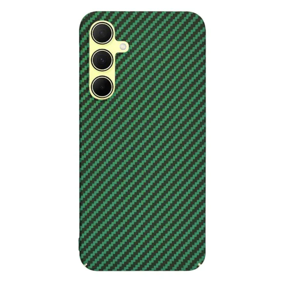 Калъф за Samsung Galaxy A35 5G - Carbonite FiberShell - Зелен