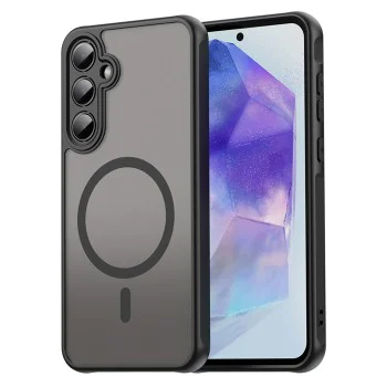 Калъф за Samsung Galaxy A35 5G - HaloFrost II MagSafe - Черен