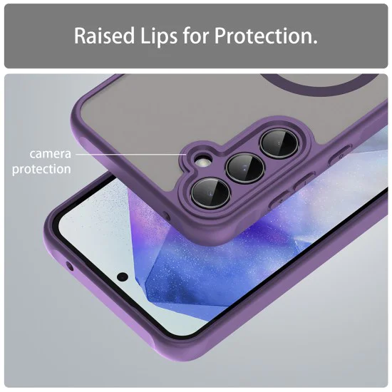 Калъф за Samsung Galaxy A35 5G - HaloFrost II MagSafe - Лилав