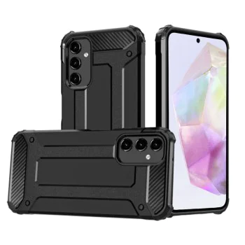 Калъф за Samsung Galaxy A35 5G - Hybrid Armor - Черен
