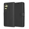 Калъф за Samsung Galaxy A35 5G - Кожено Протектор - Черен