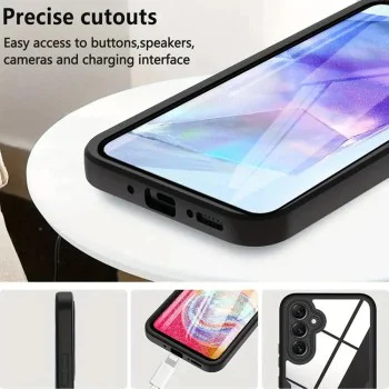 Калъф за Samsung Galaxy A35 5G + Протектор - ColorVerse 360 ​​Series - Розов